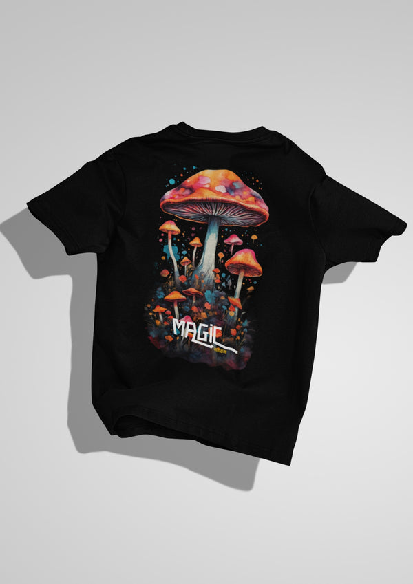 Magic Mushroom Oversized Cotton Tshirt