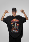 Magic Mushroom Oversized Cotton Tshirt