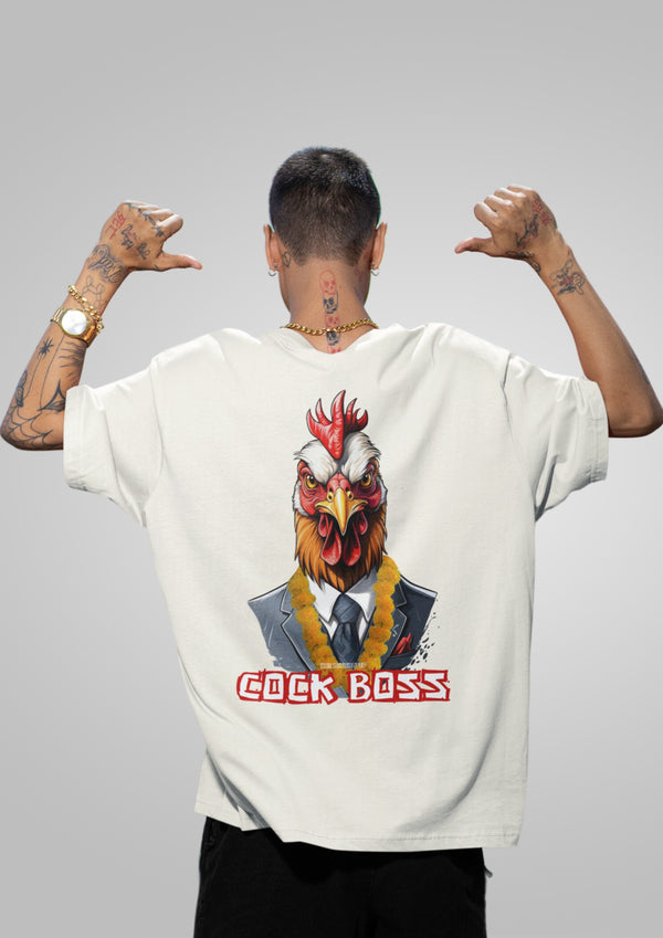 Cock Boss Oversized Cotton Tshirt