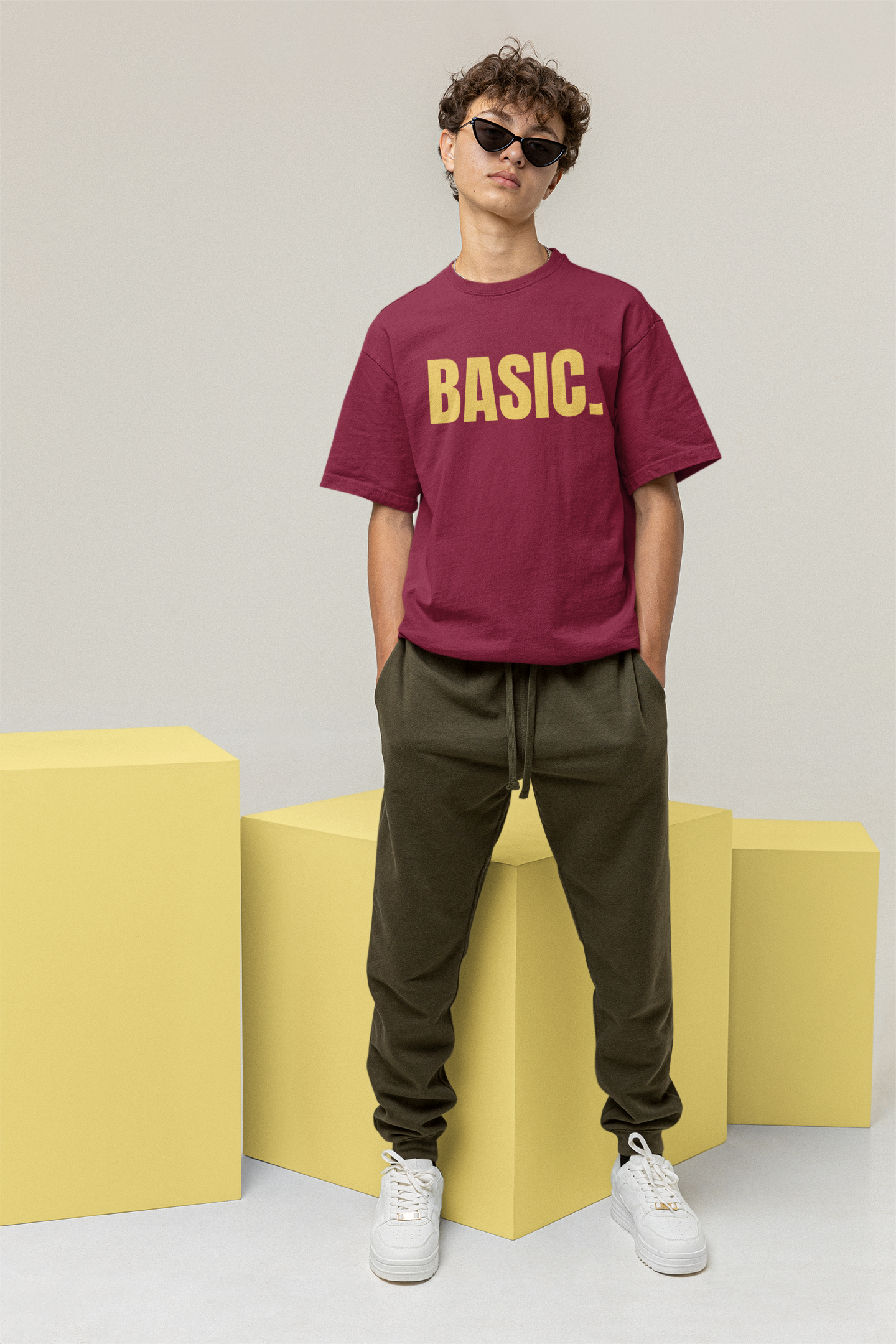 Basic Oversized Cotton Tshirt